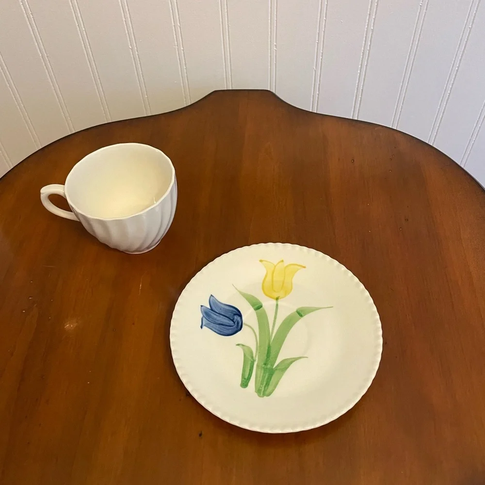 Franklin‎ Kent Tulip saucer & generic mug